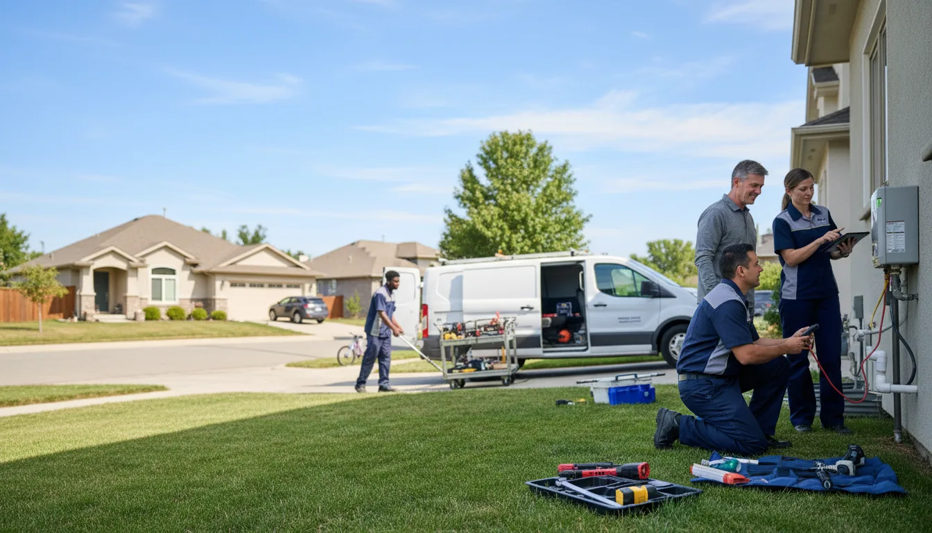 Tankless water heater service in Walston, PA